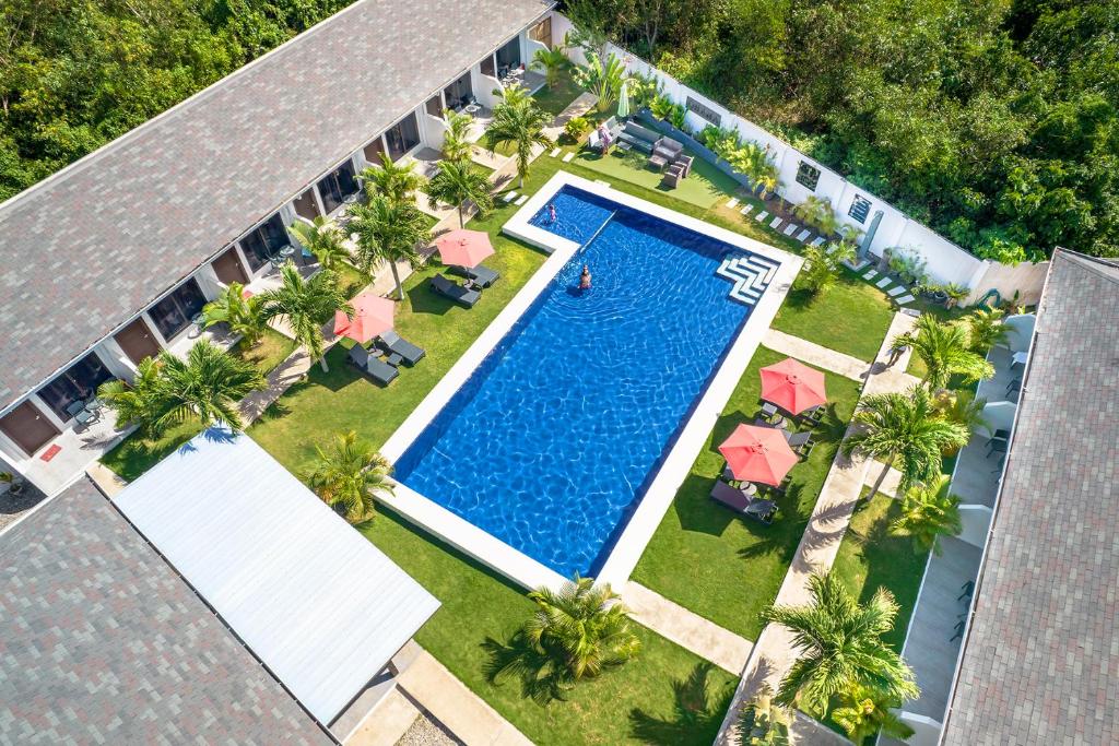 Bazén v ubytování OHANA, Panglao Resort. nebo v jeho okolí