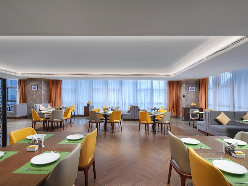 Posezení v ubytování Hampton by Hilton Shenzhen Longhua Qinghu