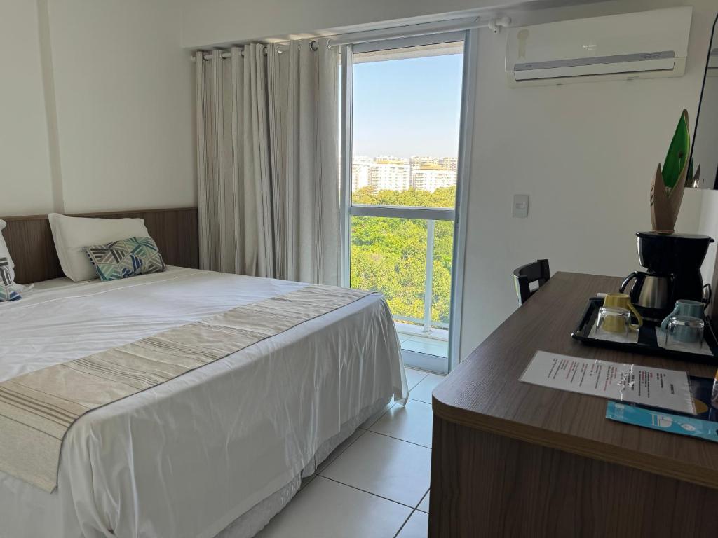 Suíte Premium com varanda Riocentro Cidade do Rock Projac Rio Stay