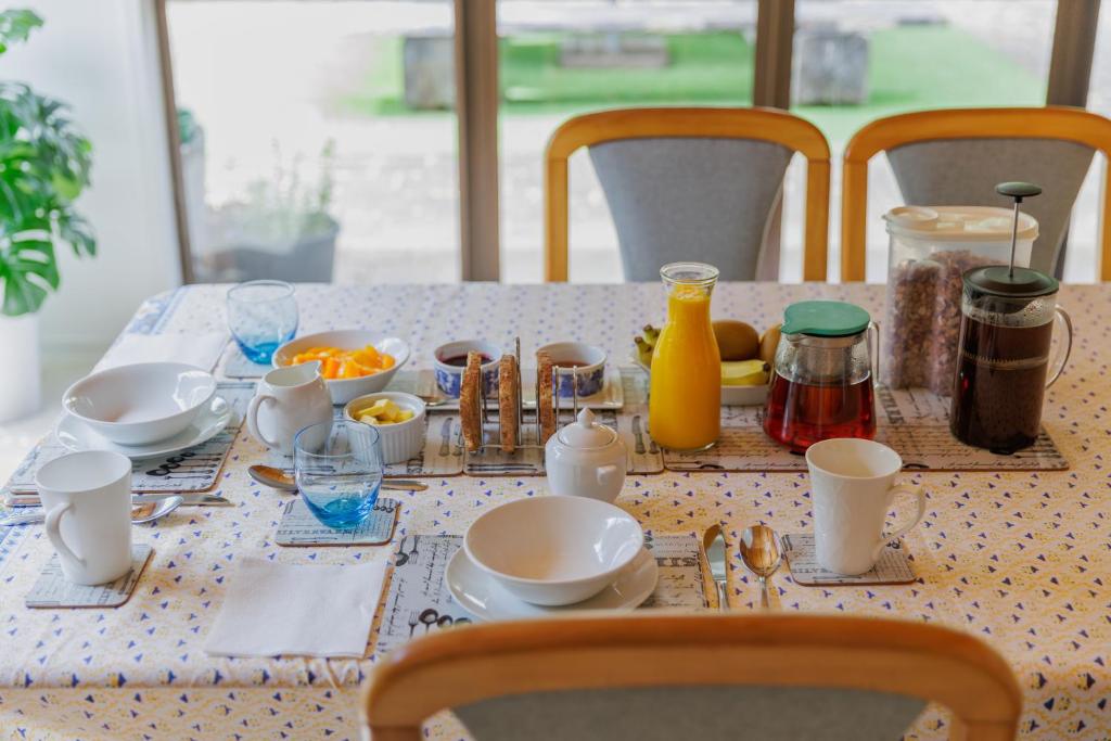 Možnosti snídaně pro hosty v ubytování Palm Beach Tranquil B&B