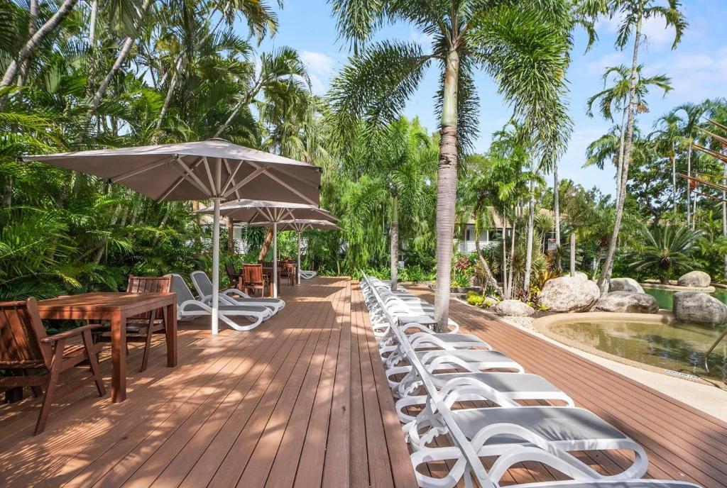 Zahrada ubytování Reef Resort Villas Port Douglas