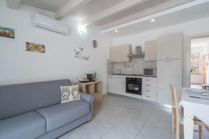Kuchyň nebo kuchyňský kout v ubytování SFEA HOME