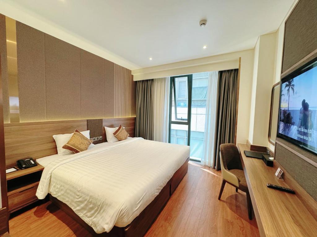 Phòng Deluxe Giường Đôi - Chỉ tính phòng nghỉ