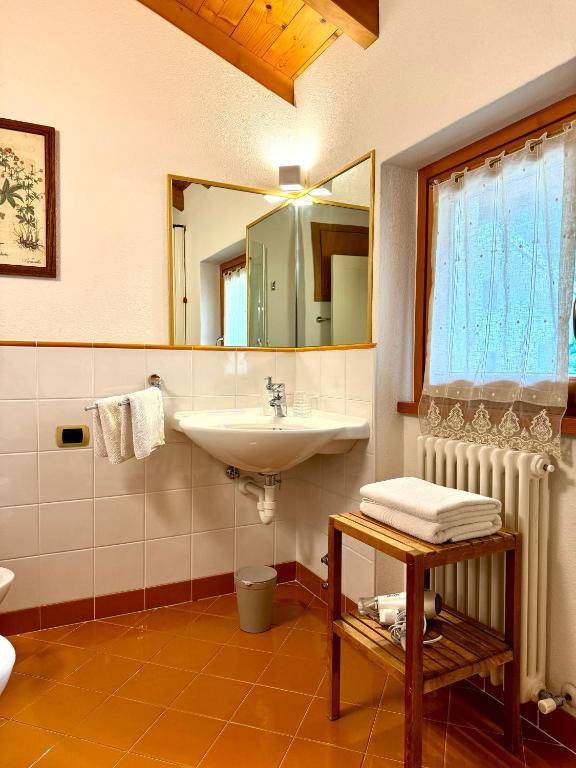 Koupelna v ubytování La Rosa Home