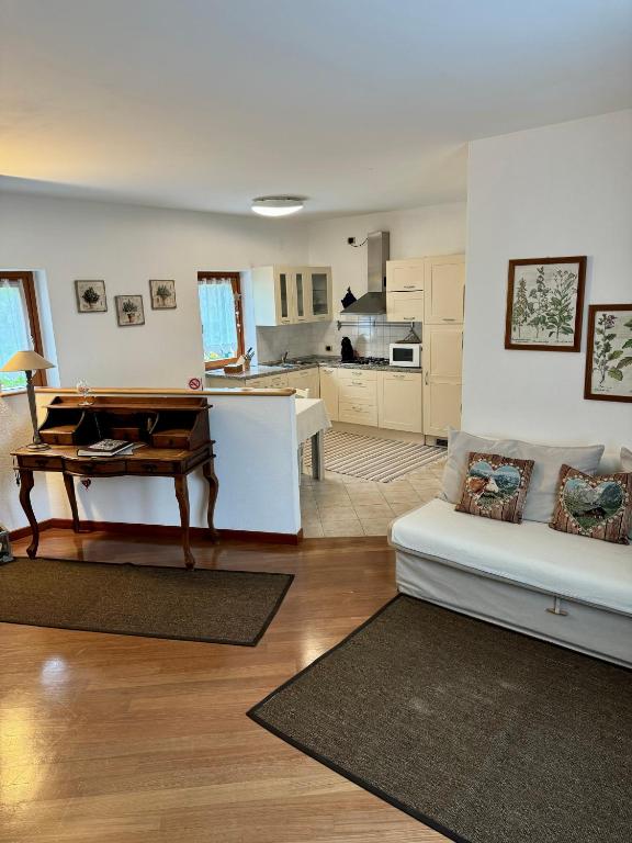 Kuchyň nebo kuchyňský kout v ubytování La Rosa Home