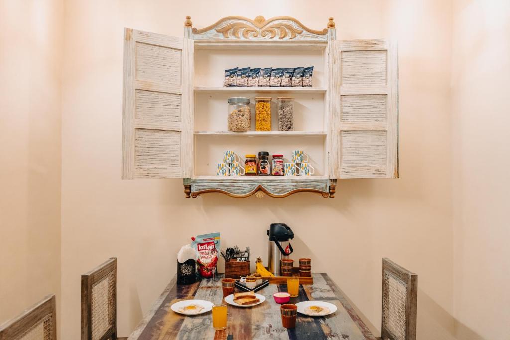 Comida en el bed and breakfast o alrededores