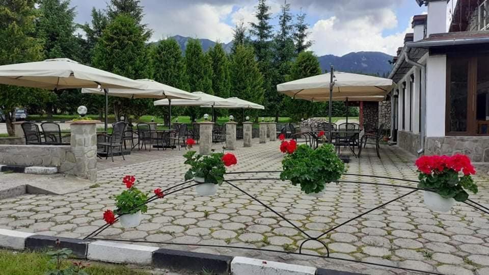 Nespecifikovaný výhled na hory nebo výhled na hory při pohledu z hotelu