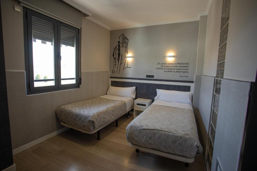 Hotel LB Villa De Cuenca - Tweepersoonskamer Met 2 Aparte Bedden