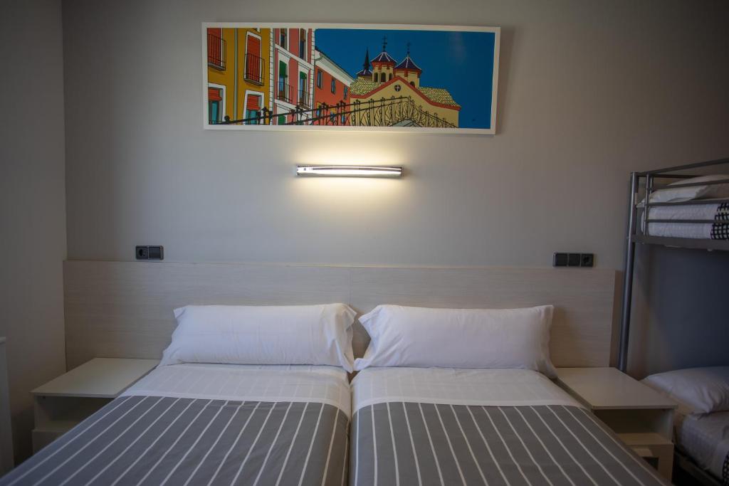Hotel LB Villa De Cuenca - Vierpersoonskamer