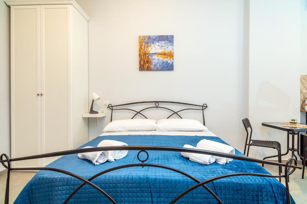 Ένα ή περισσότερα κρεβάτια σε δωμάτιο στο Al nitta 2