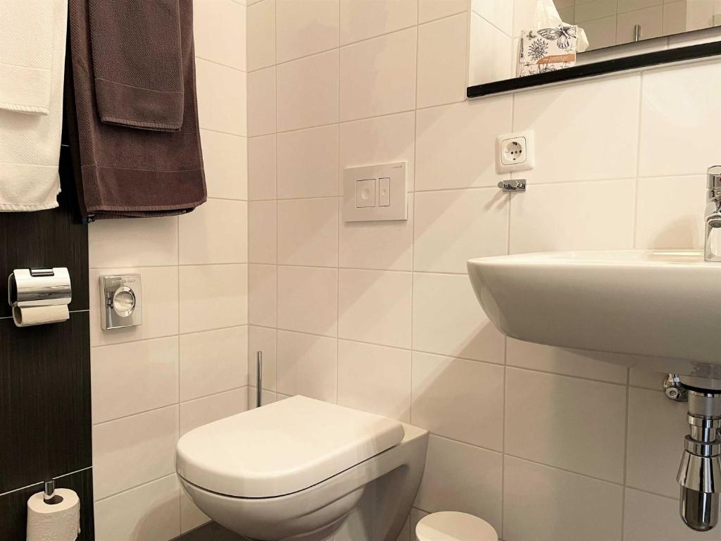 Koupelna v ubytování IBS Begegnungszentrum