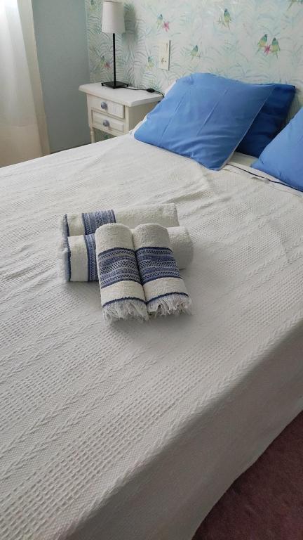Postel nebo postele na pokoji v ubytování Apartamento
