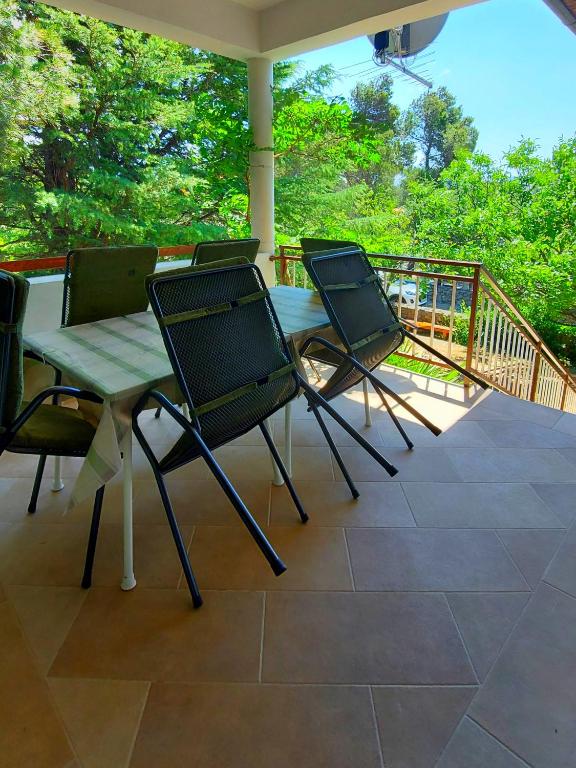 Balkón nebo terasa v ubytování ANTE Accommodation
