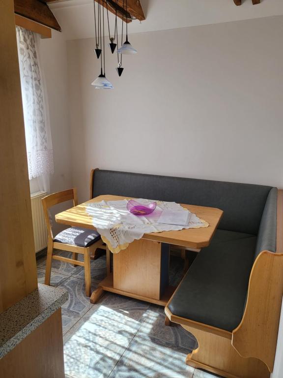 Posezení v ubytování Ferienwohnung 123