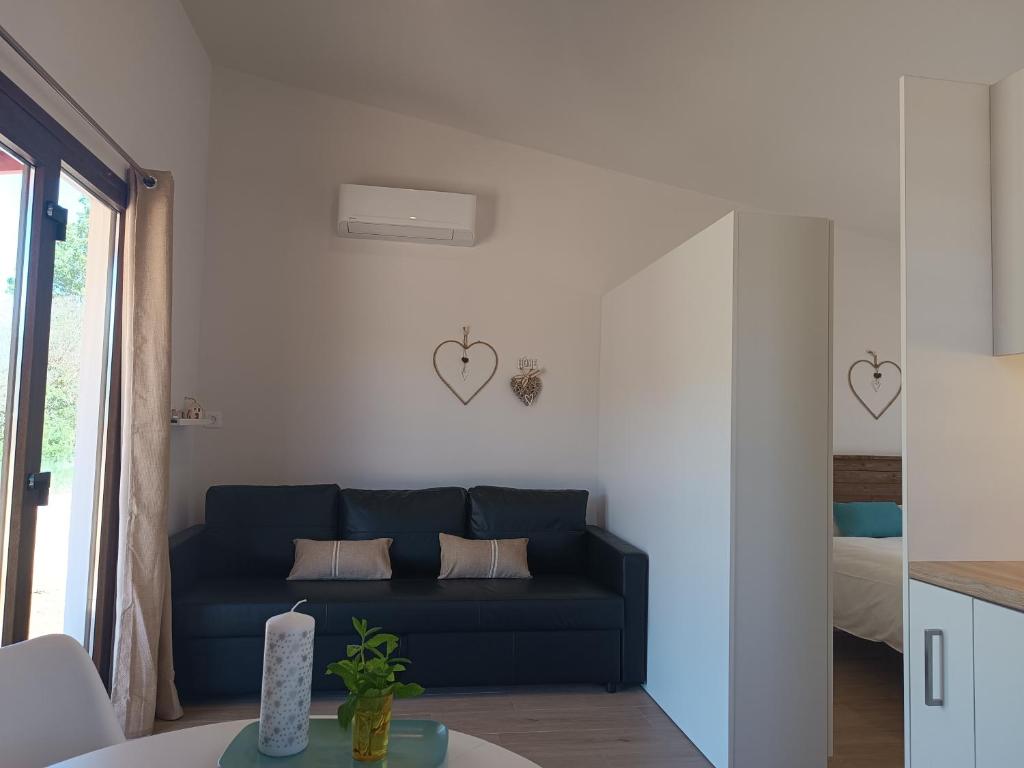 Posezení v ubytování Casas Natura Suites