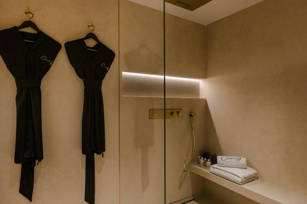 Koupelna v ubytování Casaly Hotel & Spa