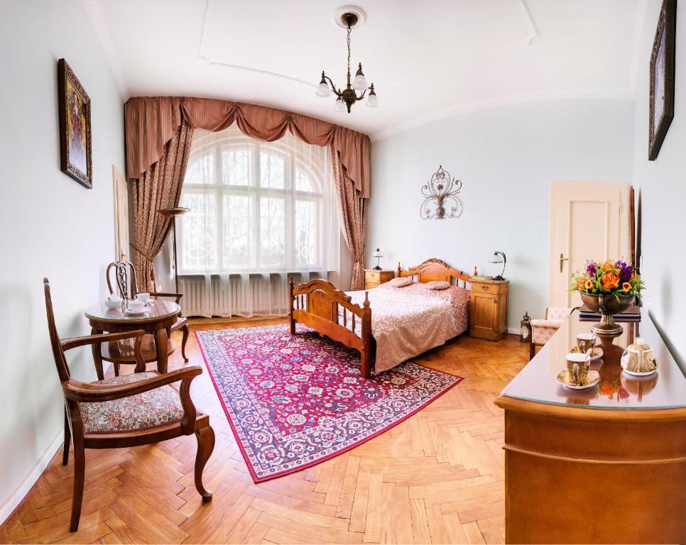 Postel nebo postele na pokoji v ubytování Vila Primavesi