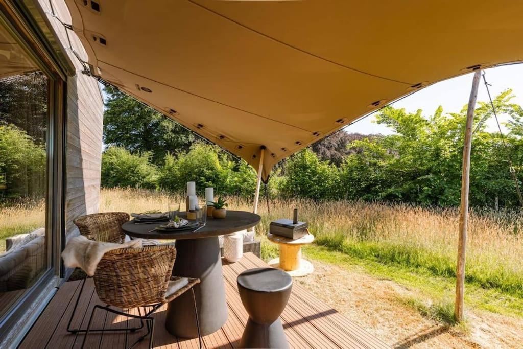 Zahrada ubytování Tiny House Stijl & natuur nabij Brugge!