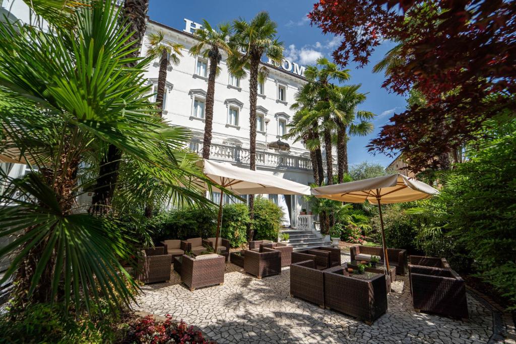 Zahrada ubytování Hotel Terme Roma