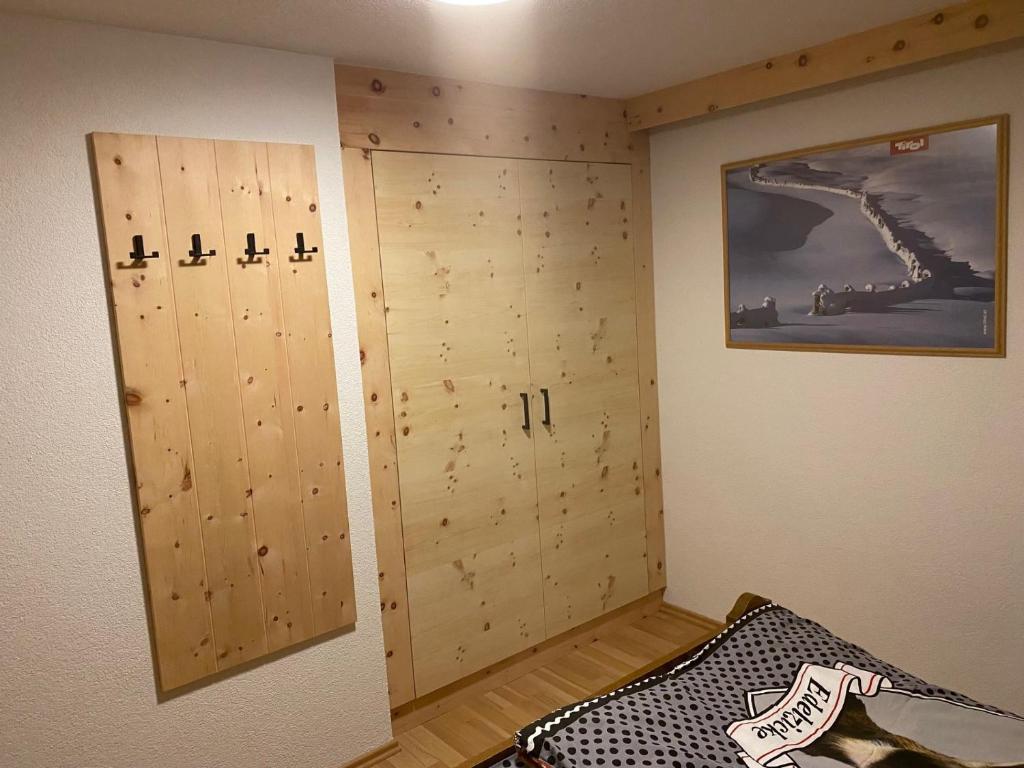 Postel nebo postele na pokoji v ubytování Alpenfarm Poschhof