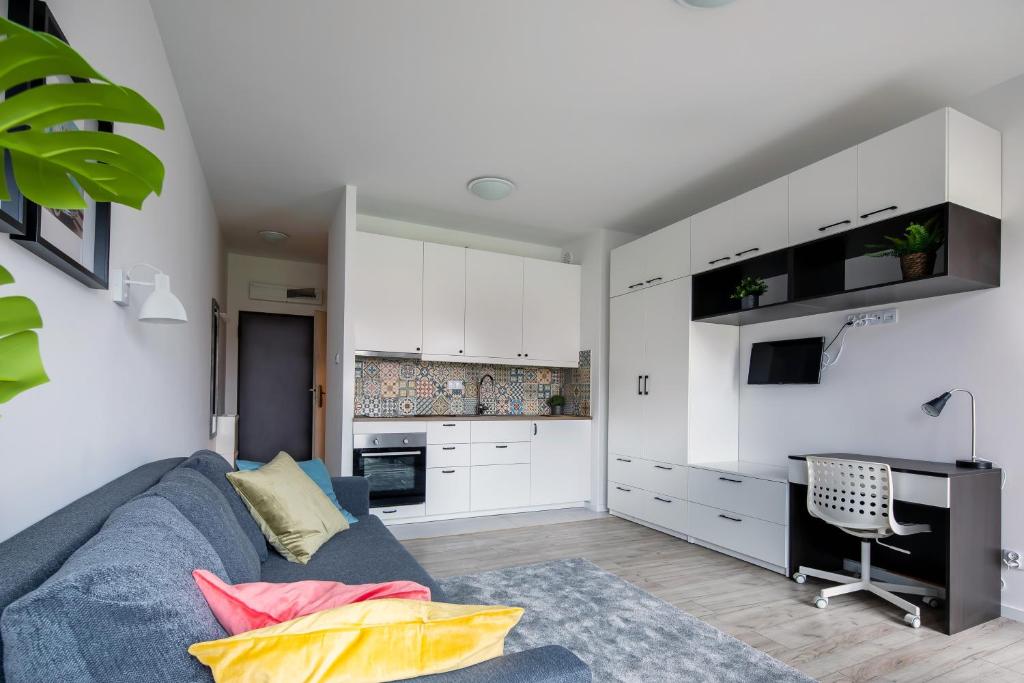 Kuchyňa alebo kuchynka v ubytovaní Apartament