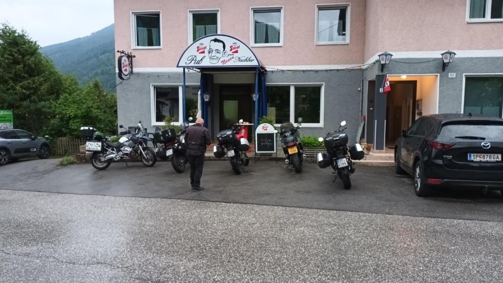 Nespecifikovaný výhled na hory nebo výhled na hory při pohledu z bed and breakfast