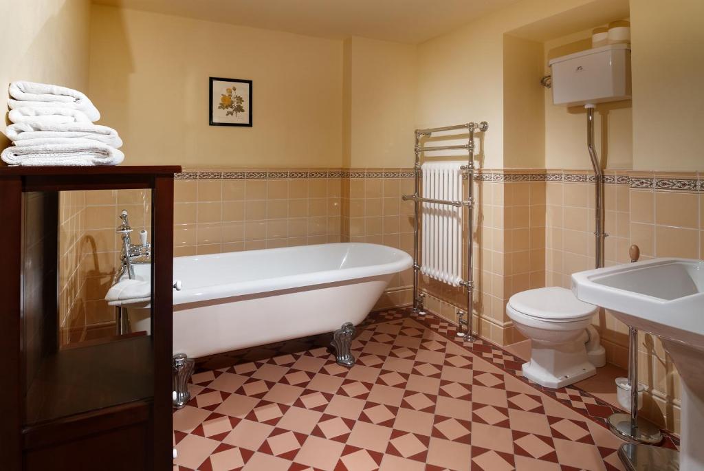 Koupelna v ubytování Hotel Pod Jasany