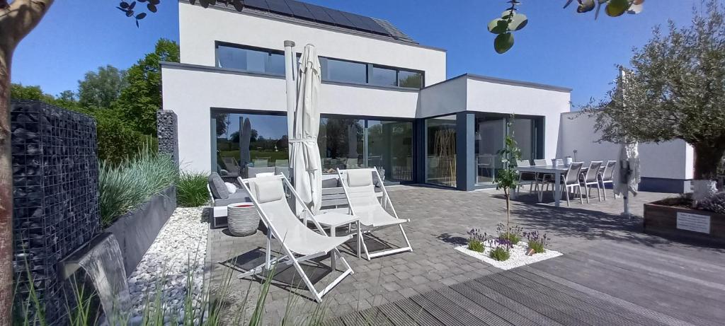 Fotografie z fotogalerie ubytování Villa Blue Garden B&B Vlaamse Ardennen nabij Pairi Daiza v destinaci Geraardsbergen