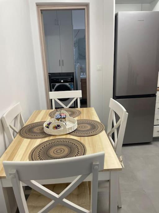 Kuchyň nebo kuchyňský kout v ubytování Ether Hydra-Aesthetic Residence