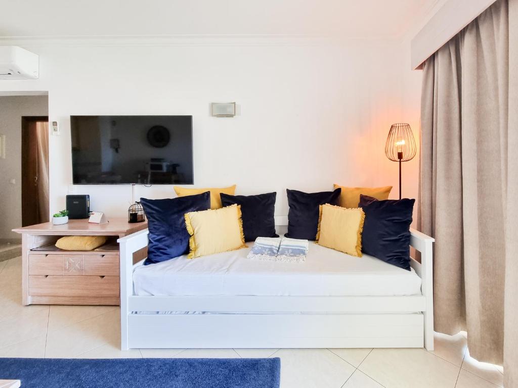 Postel nebo postele na pokoji v ubytování Apartment Vila Marachique Elegant