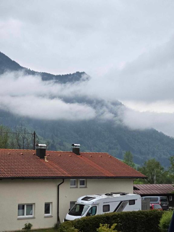 Nespecifikovaný výhled na hory nebo výhled na hory při pohledu z bed and breakfast