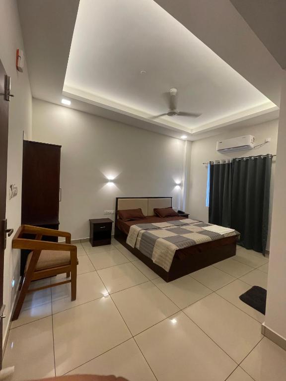 Postel nebo postele na pokoji v ubytování Hotel studio house