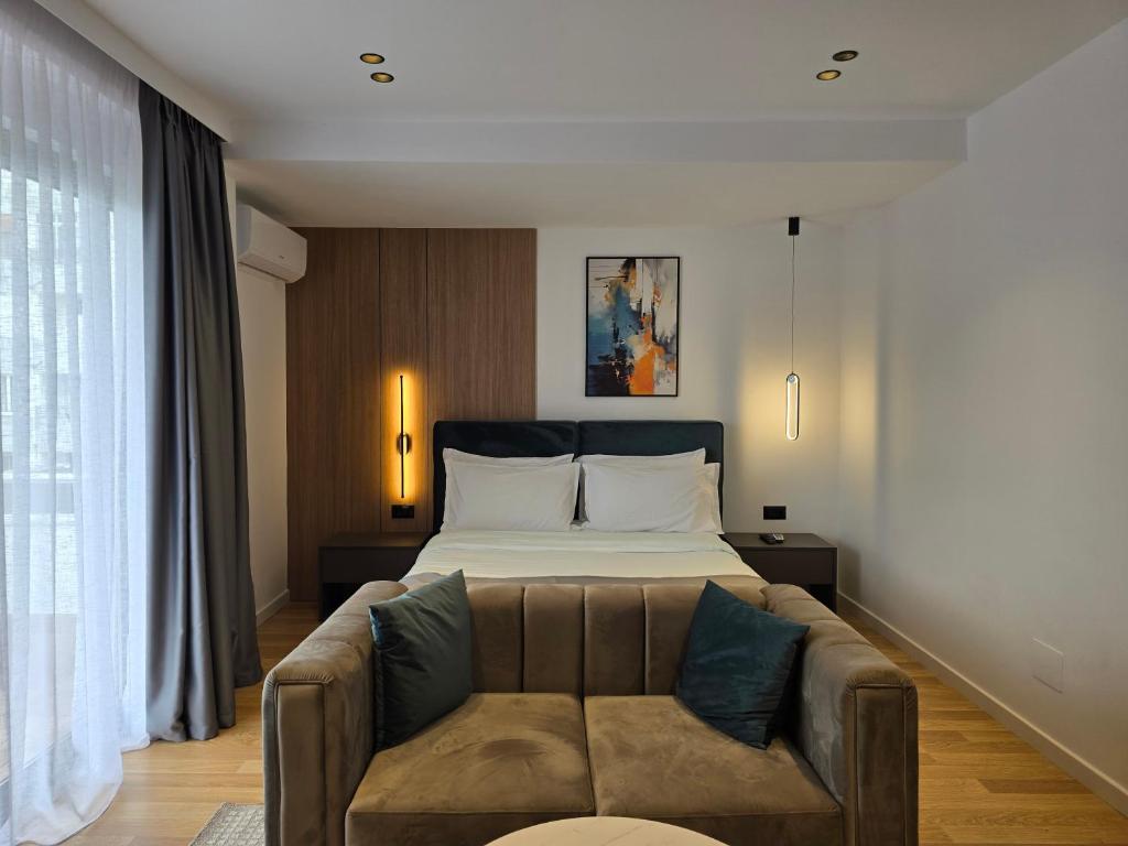 Posezení v ubytování Perla Hotel