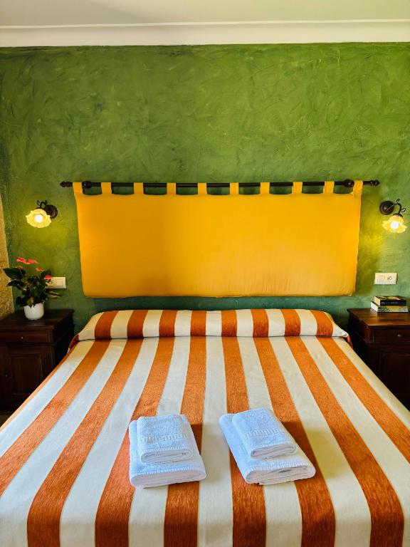 Postel nebo postele na pokoji v ubytování Can Mas