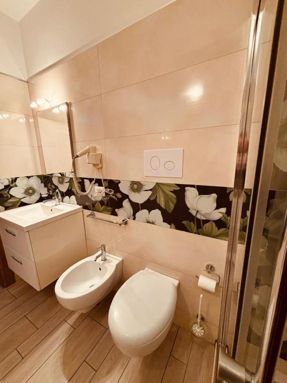 A bathroom at B&B Margherita