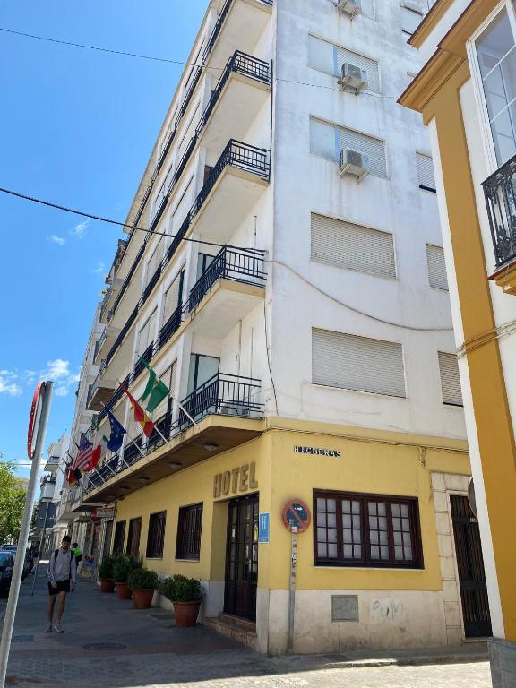 Budova, kde se hotel nachází