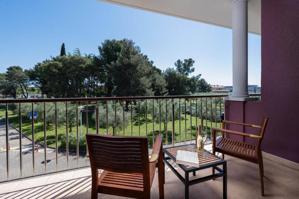 Balkón nebo terasa v ubytování Boutique Hotel Nautica - SPA & wellness, FREE Parking, Pet friendly