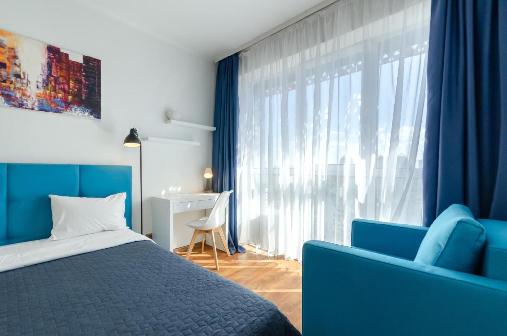 Ліжко або ліжка в номері 20199AB Smart cozy Apartment nearby with Central Reilway Station