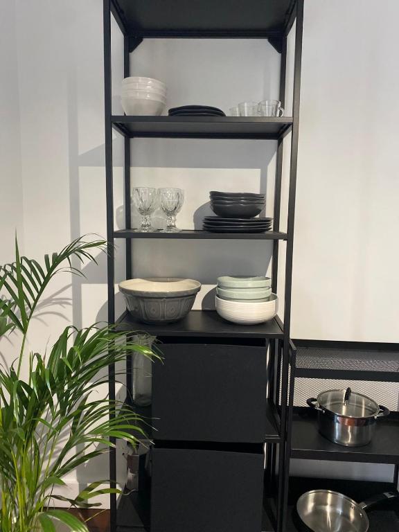 Kuchyň nebo kuchyňský kout v ubytování CASA de FORO - Apartamentos Turísticos
