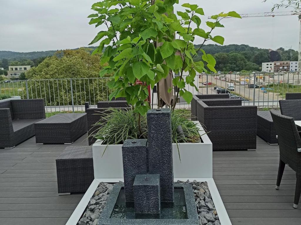 Balkón nebo terasa v ubytování Leben wie im Hotel by Helios