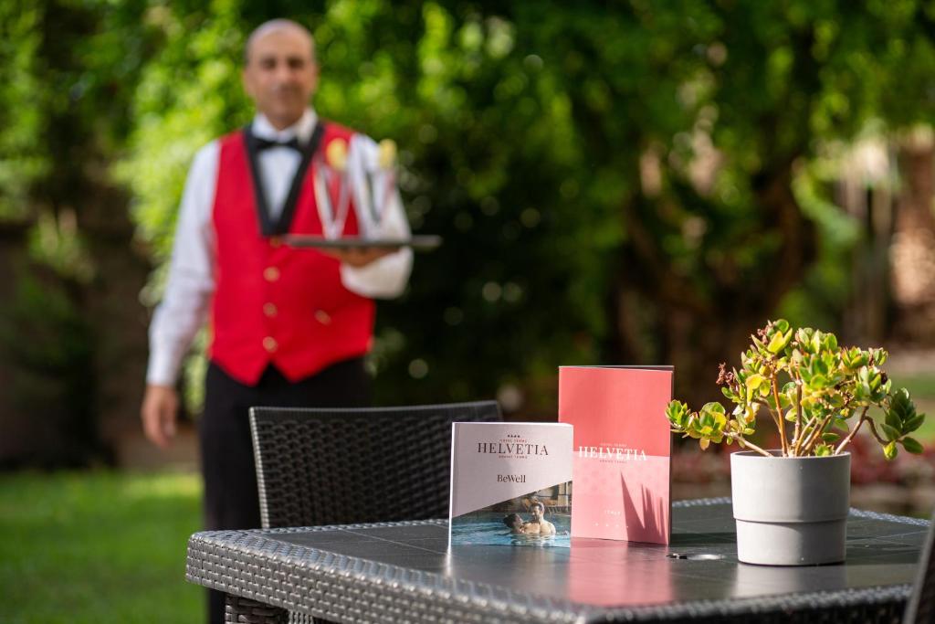 Zahrada ubytování Hotel Terme Helvetia