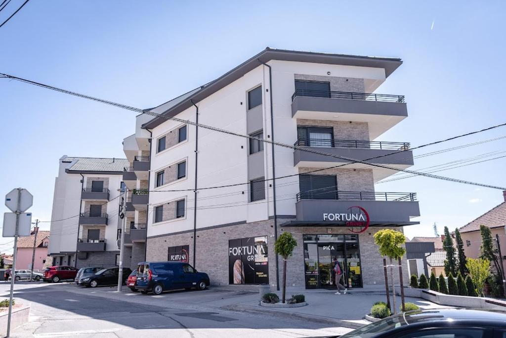 Budova, kde se apartmán nachází