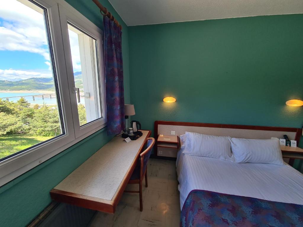 Logis Hotel Eden Lac - ダブルルーム レイクビュー