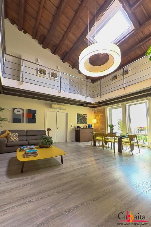 Kuchyň nebo kuchyňský kout v ubytování B&B Cubbaita