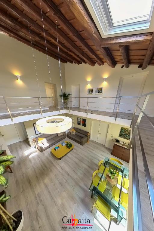 Posezení v ubytování B&B Cubbaita