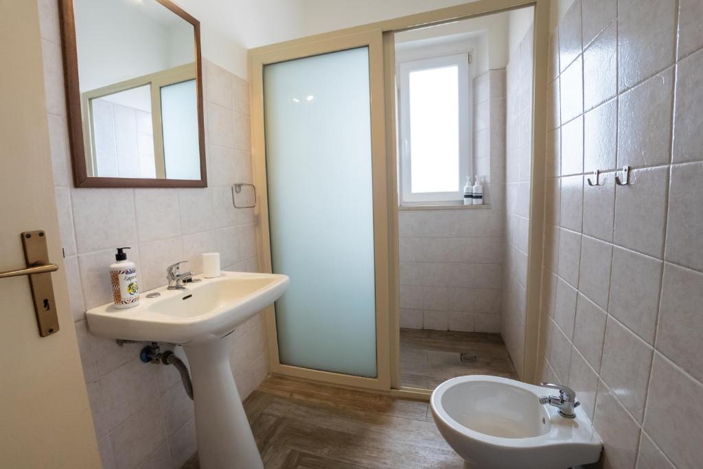 Kúpeľňa v ubytovaní Hippocampus B&B