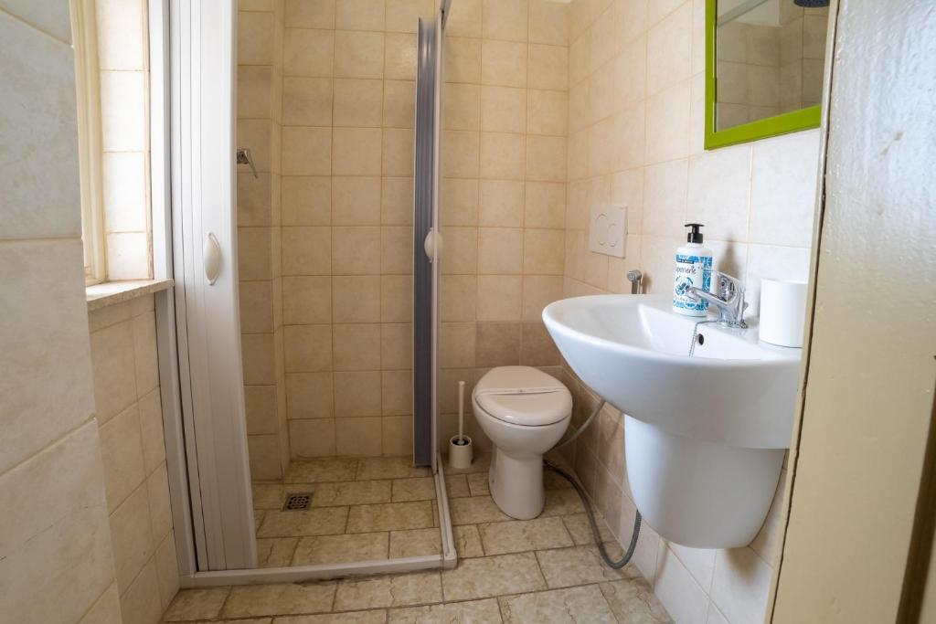 Kúpeľňa v ubytovaní Hippocampus B&B