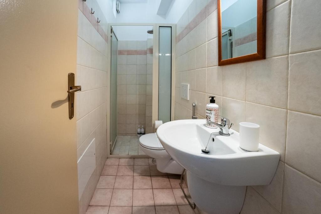 Kúpeľňa v ubytovaní Hippocampus B&B