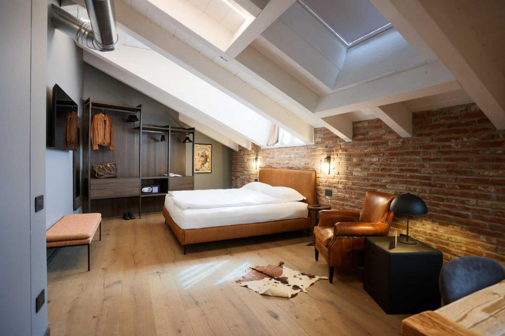 Letto o letti in una camera di AR Suites&Art