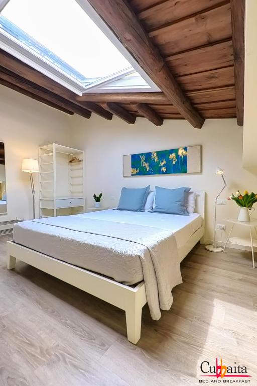 Postel nebo postele na pokoji v ubytování B&B Cubbaita
